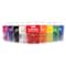 JAM Paper Assorted Colors Circular Paper Clips, 9 Packs of 50